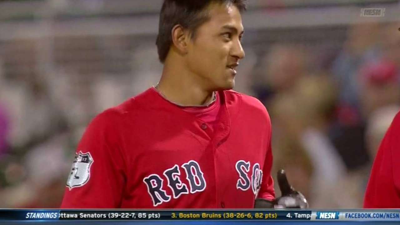 Lin's go-ahead infield single