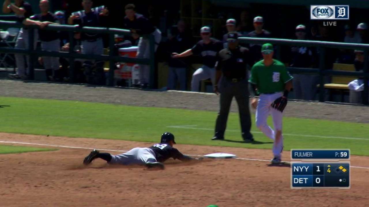 Refsnyder's RBI double