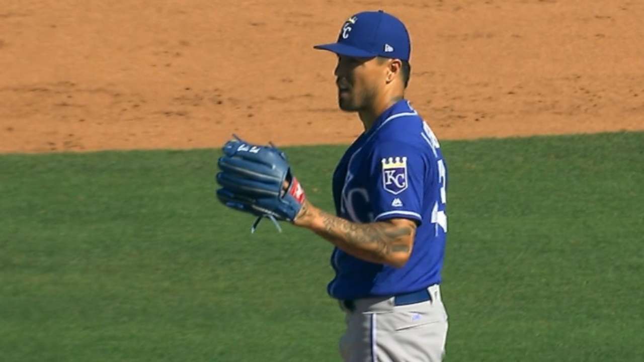 Royals release League from Minors contract