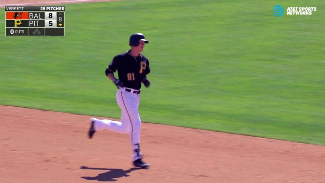 Weiss launches homer to right