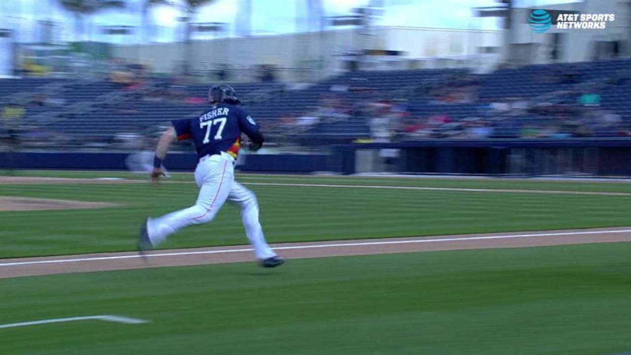 Keuchel throws 4 scoreless; prospects spark walk-off