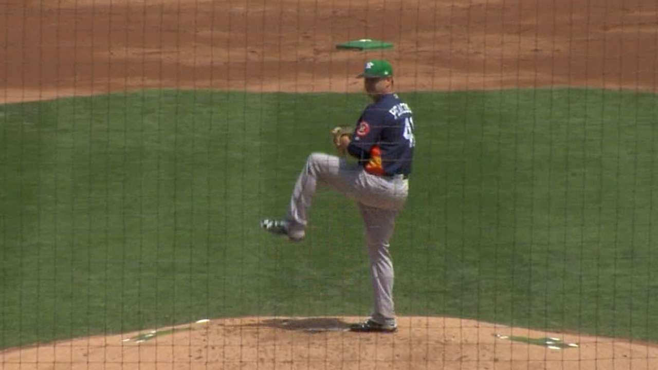 Out of options, Peacock helps case vs. tough lineup