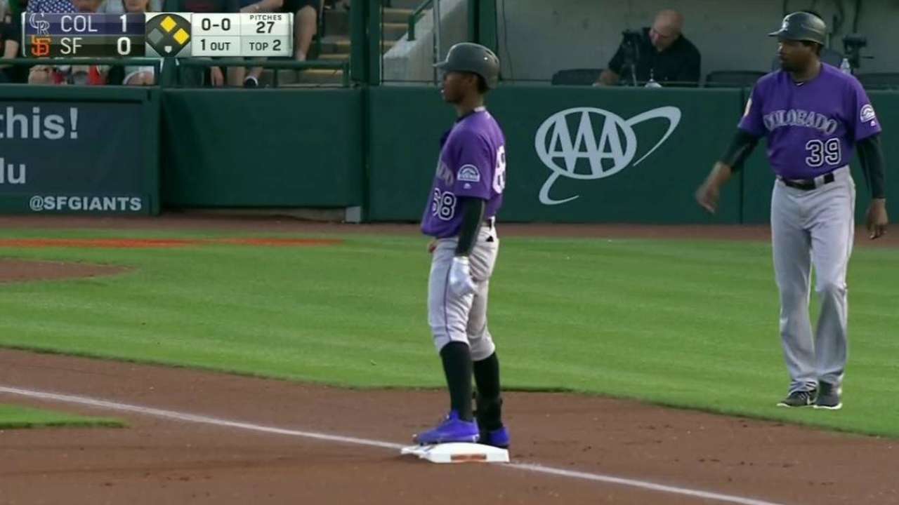 Rox strike early to help Musgrave's rotation bid