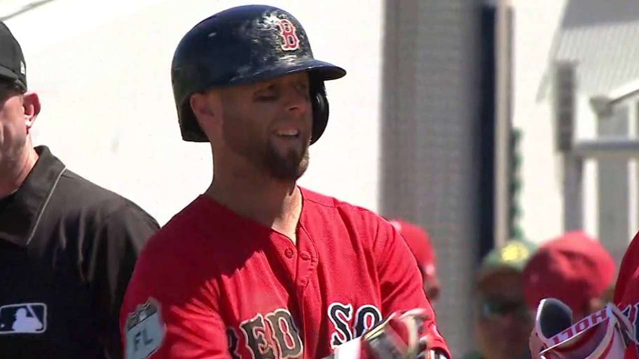 Pedroia's RBI single