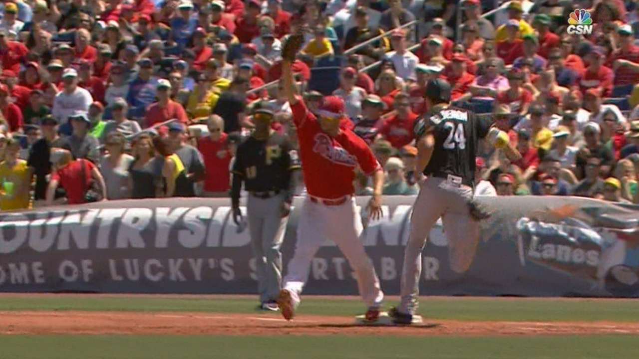 Glasnow's infield single