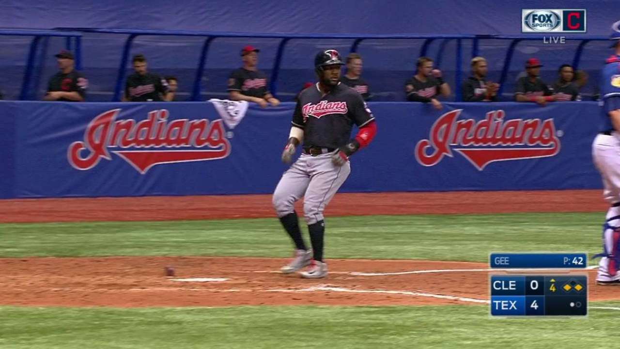 Clevinger's command off; Robertson has RBI