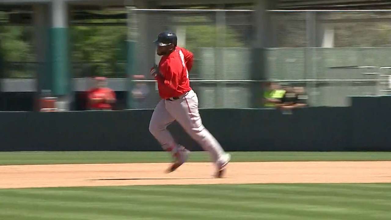 Sandoval powers the Red Sox