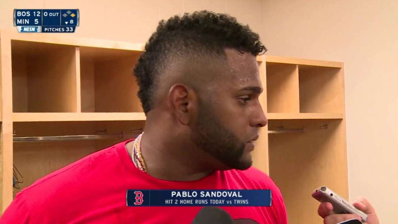 Sandoval on offense, preparation