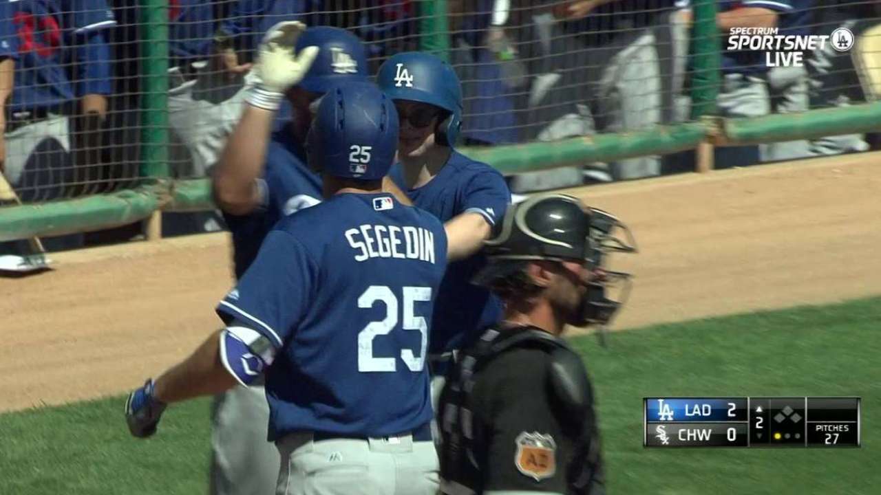Segedin's solo home run