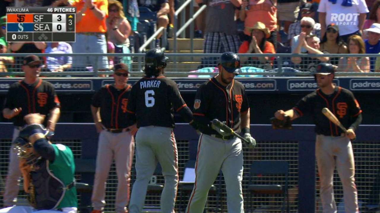 Parker, Marrero homer behind sharp Moore