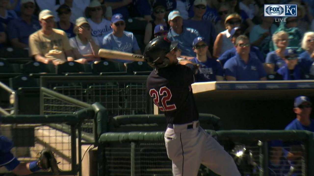 Hankins' home run in the 5th