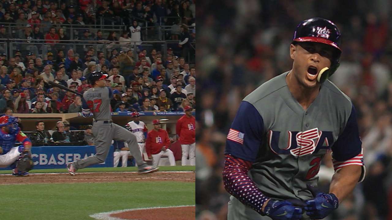 Mattingly: Stanton has power to all fields