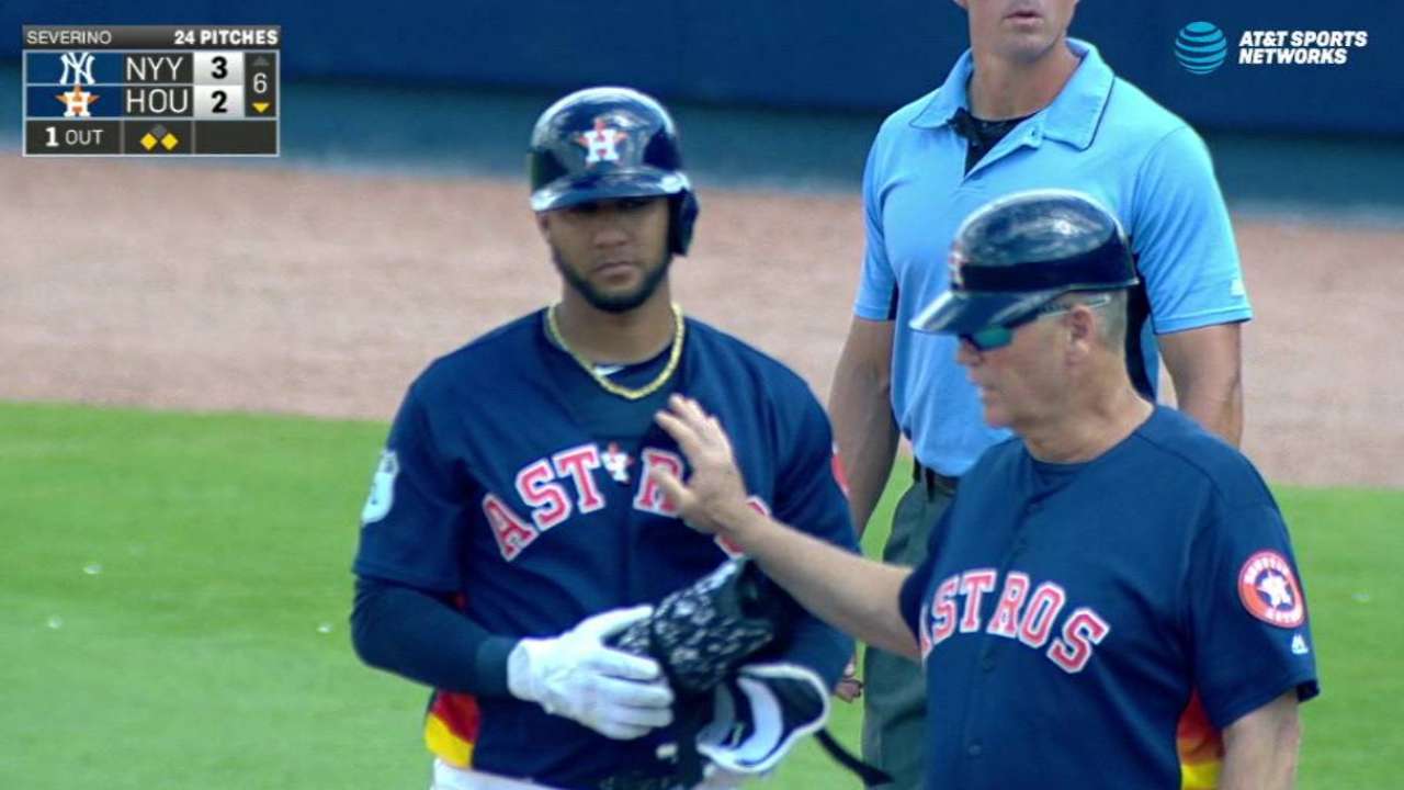 Moran, Gurriel shine, but errors undo Astros
