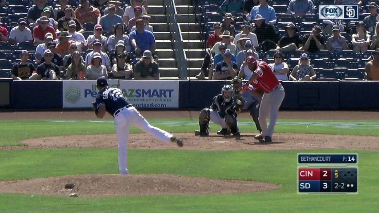 Bethancourt strikes out Garrett
