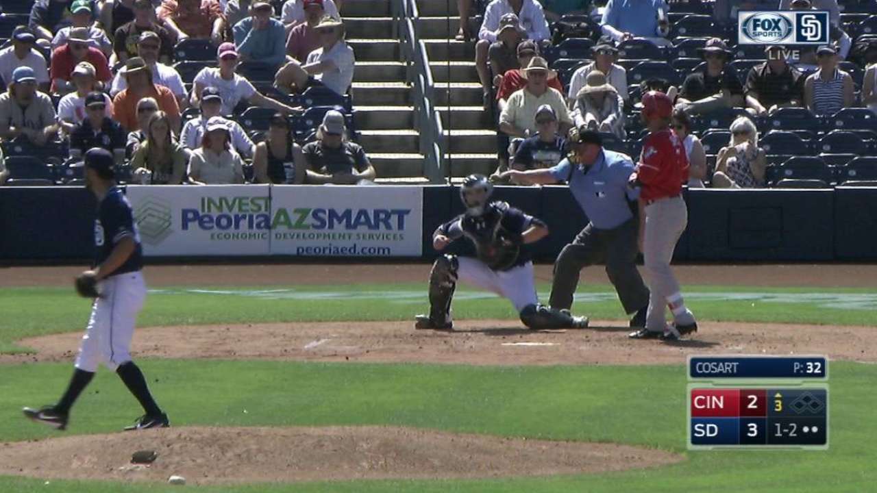 Padres trim roster, narrow battle for rotation spots