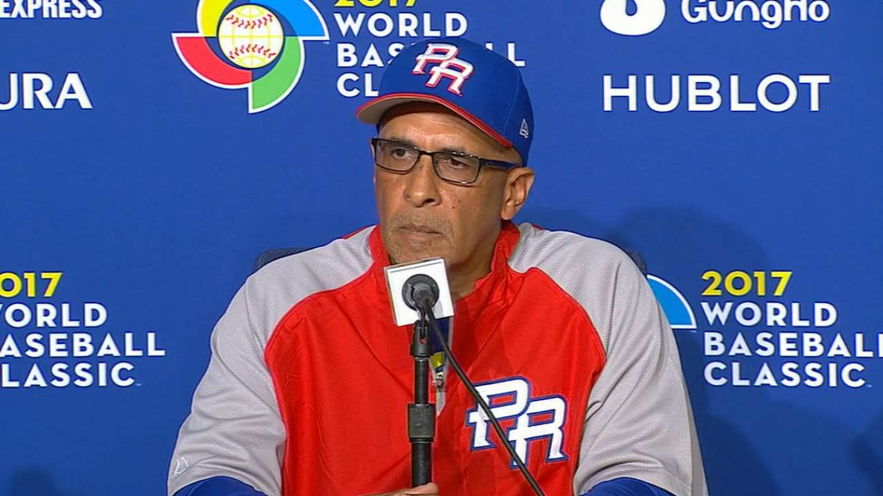 Puerto Rico y Holanda a disputar la 1ra semifinal del Clásico Mundial