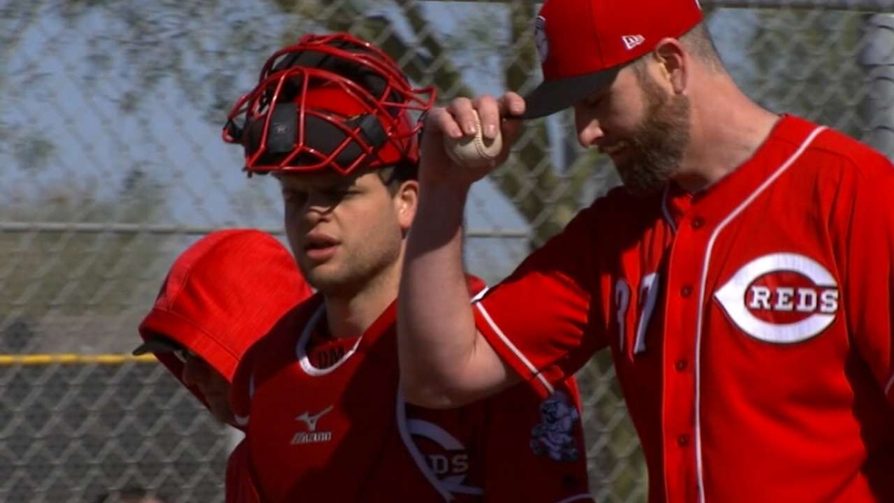 Feldman named Reds' Opening Day starter