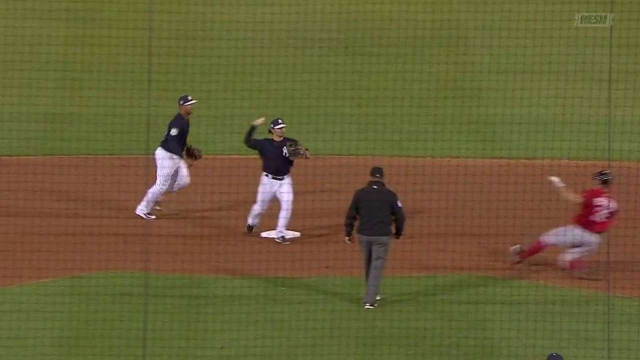 Yanks to rotate Torres around infield in Minors