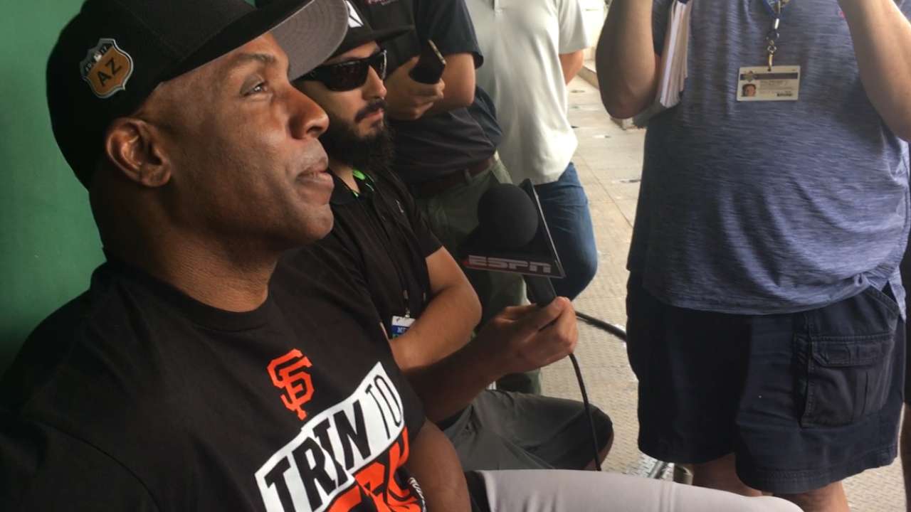 Bonds on new role with Giants