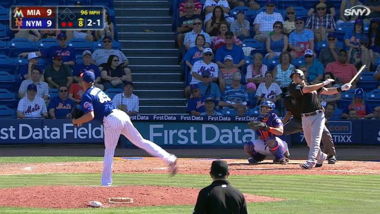 Moore's go-ahead solo home run