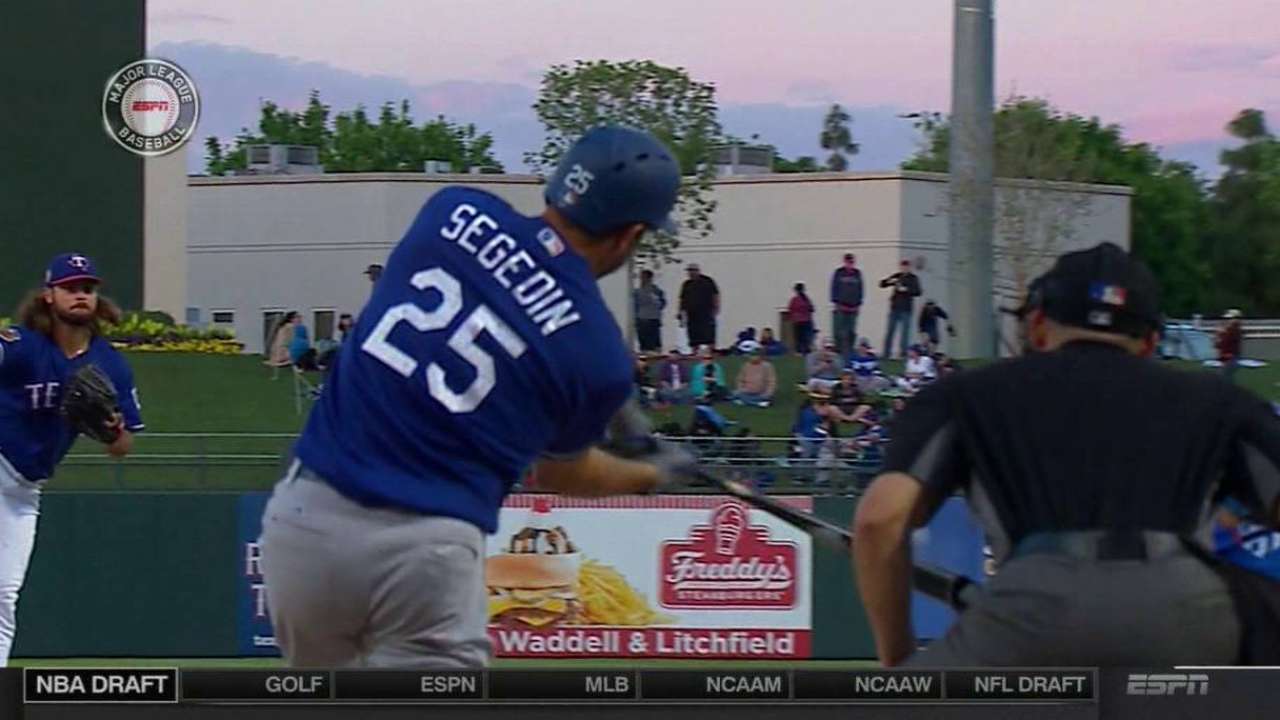 Segedin's solo home run