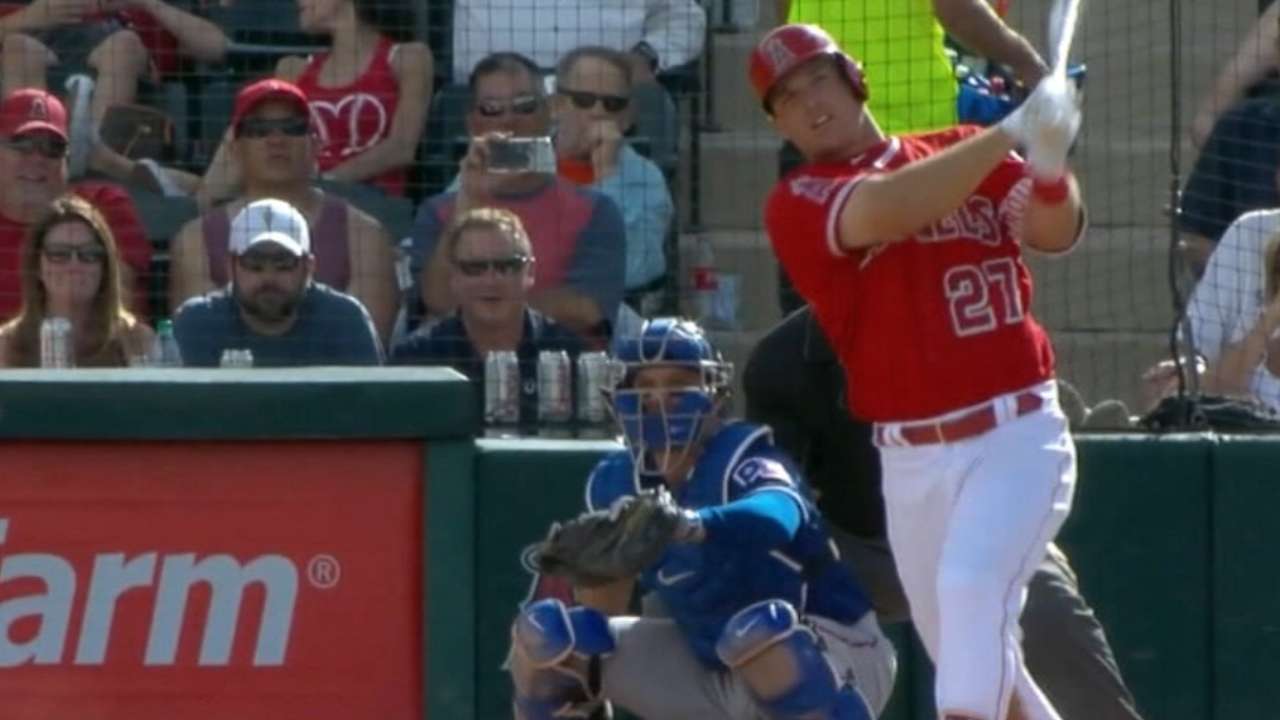 Scioscia on value of Trout