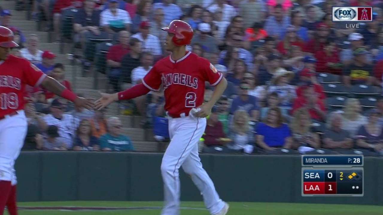 Espinosa's two-run double