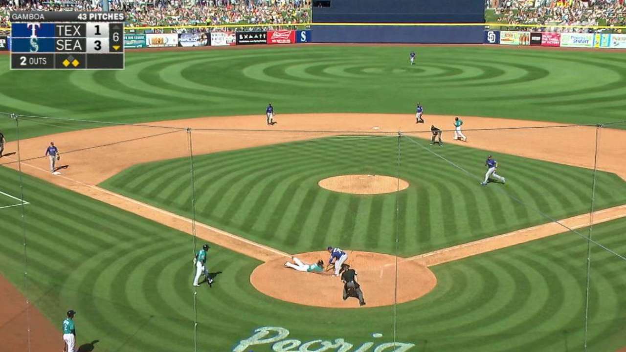 Chirinos nabs Gamel at home