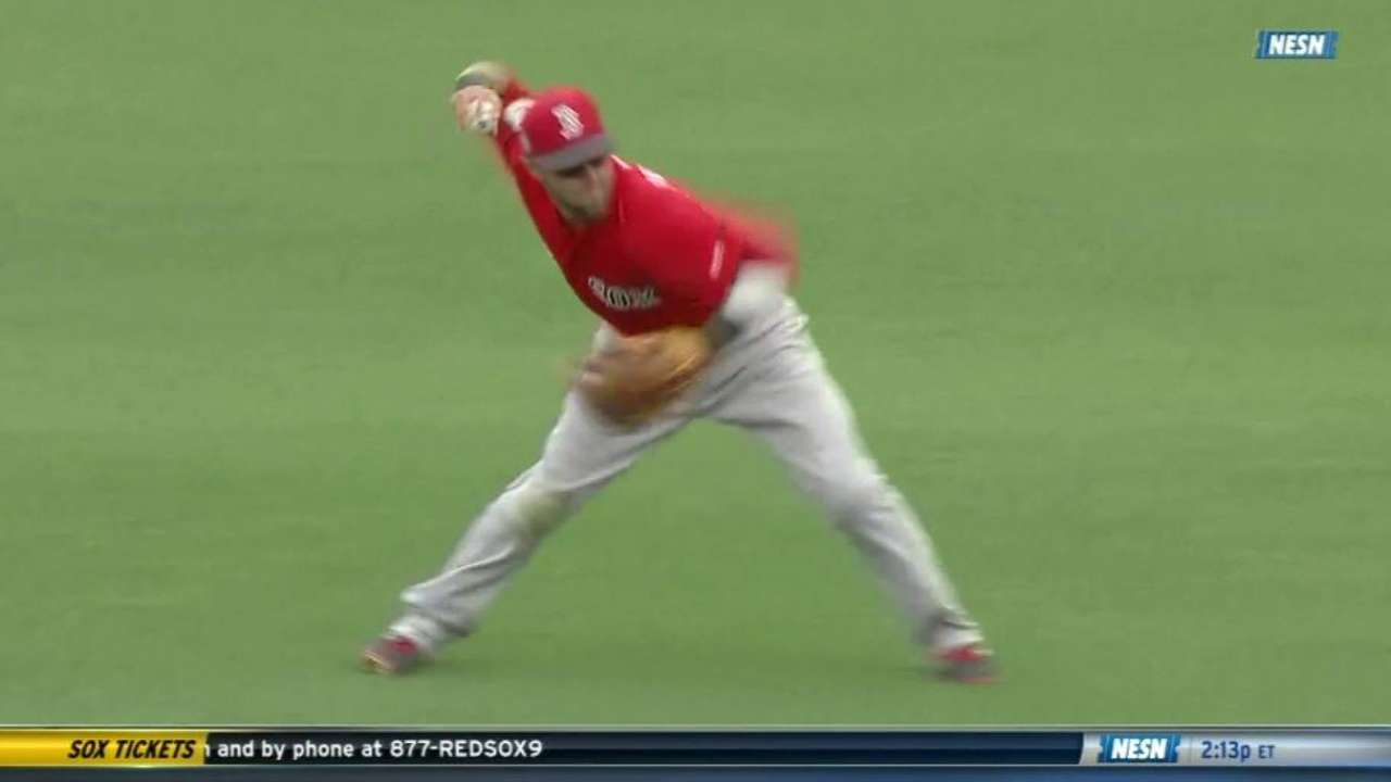 Pedroia's sliding stop