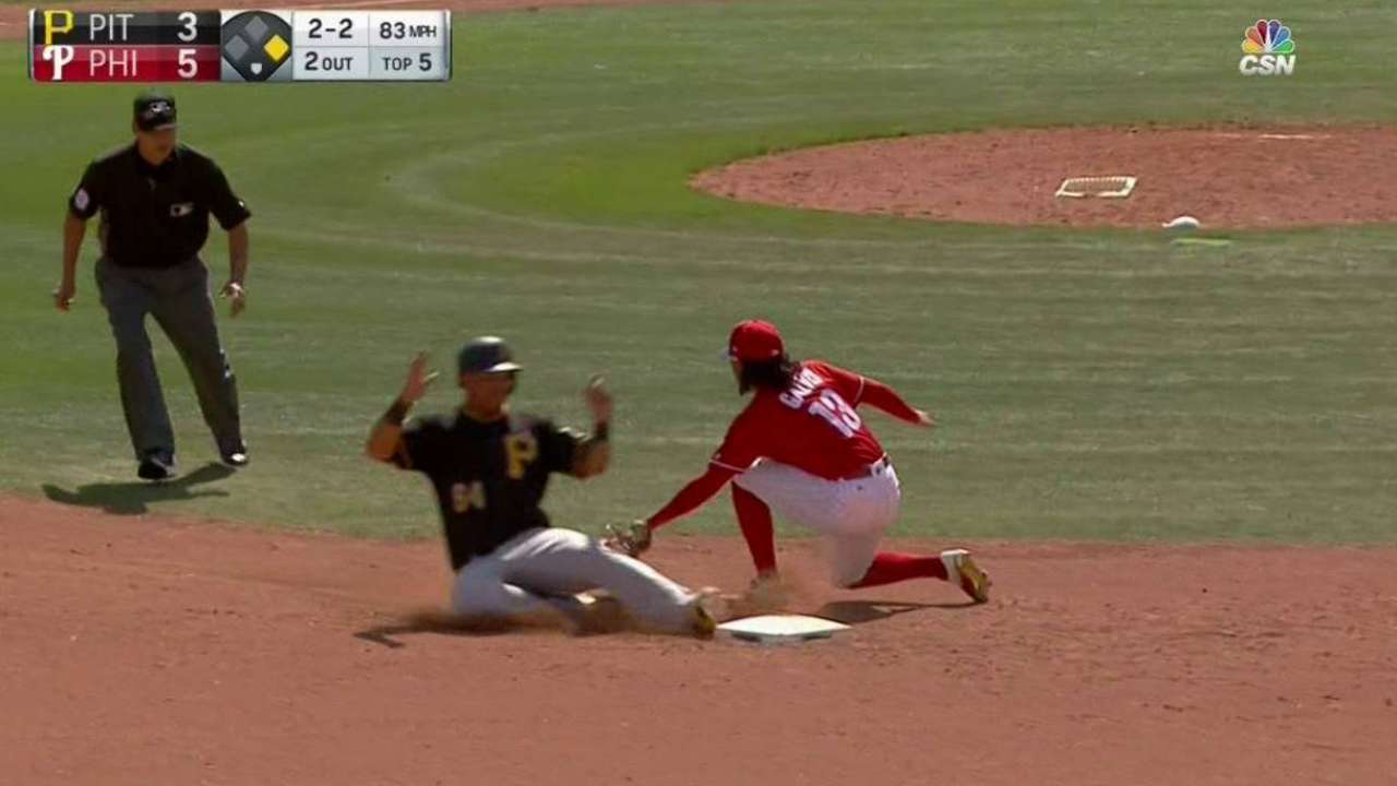 Knapp catches Osuna stealing