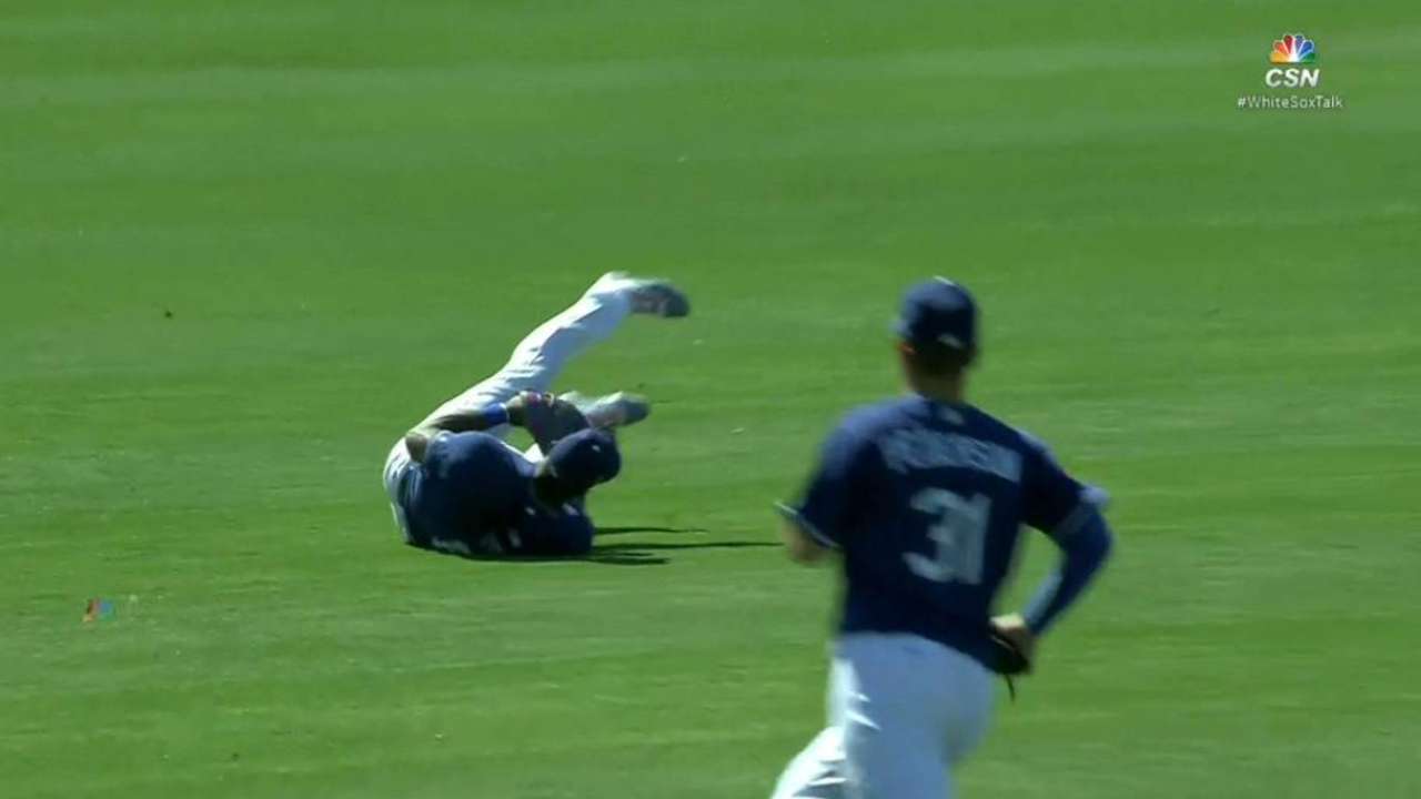 Puig makes another great catch