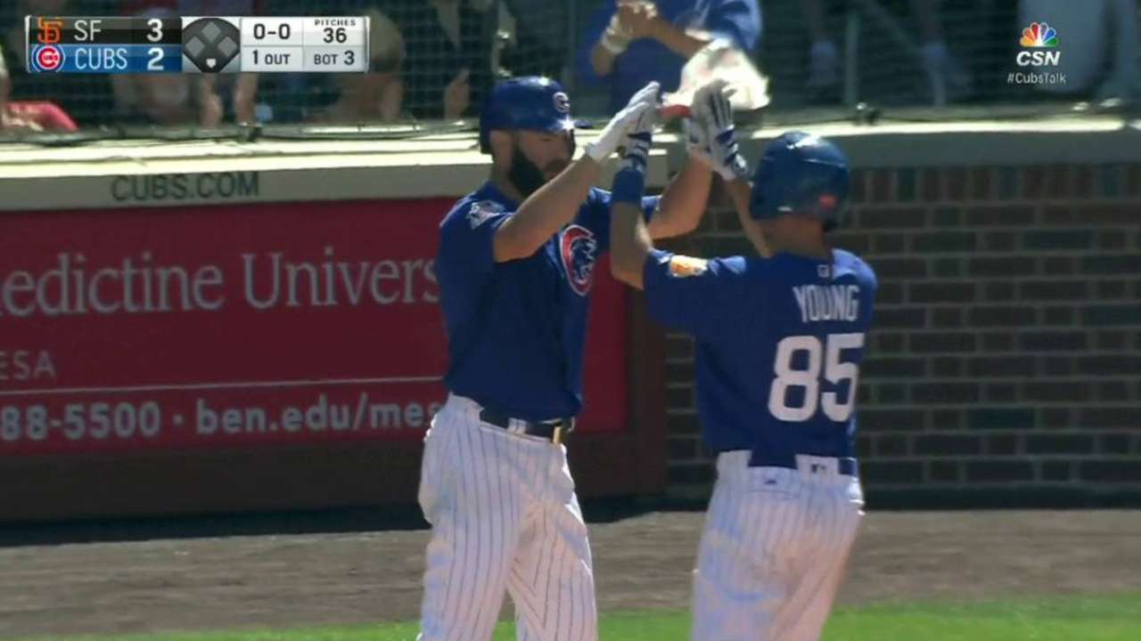 Young's two-run homer