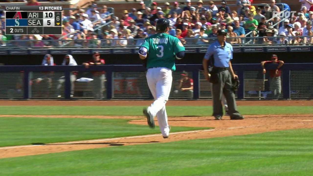 Zunino's two-run homer