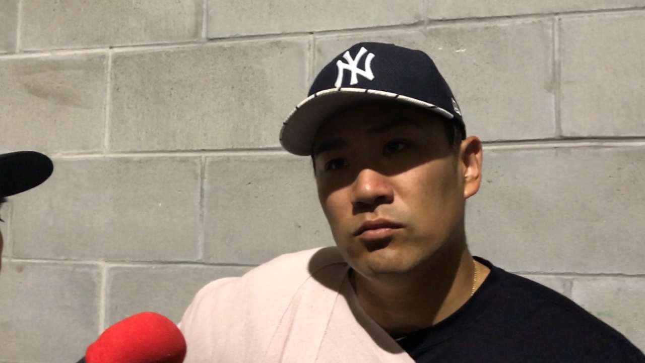 Tanaka on his spring start