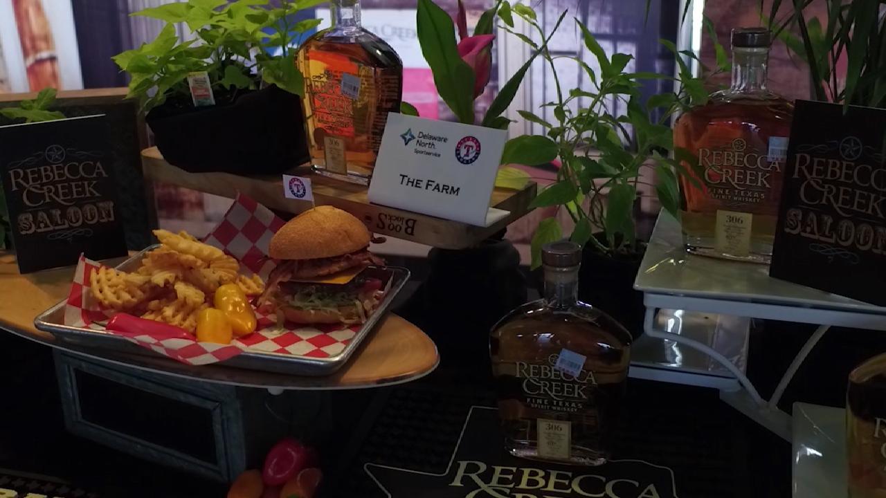 Rangers add innovative flair to ballpark fare
