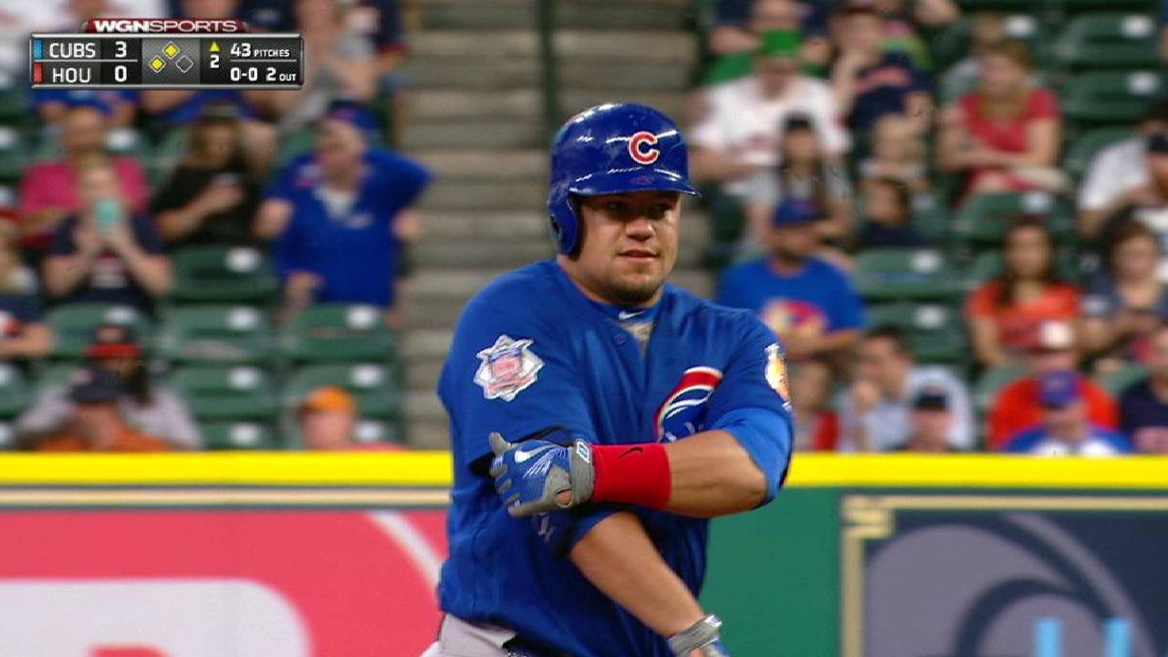 Schwarber's RBI double