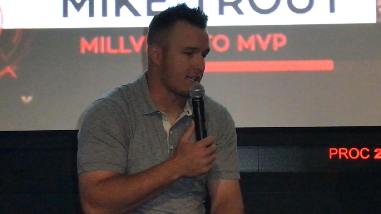 Mike Trout on desire to be best