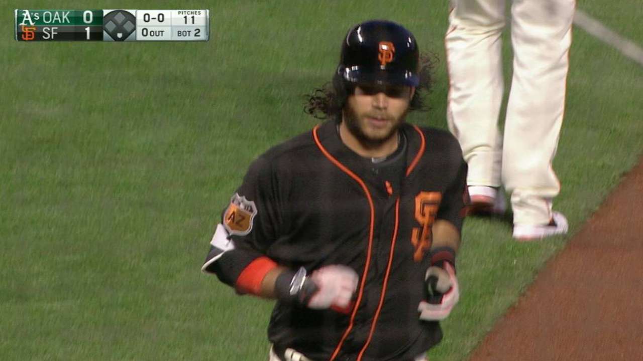 Crawford's solo home run