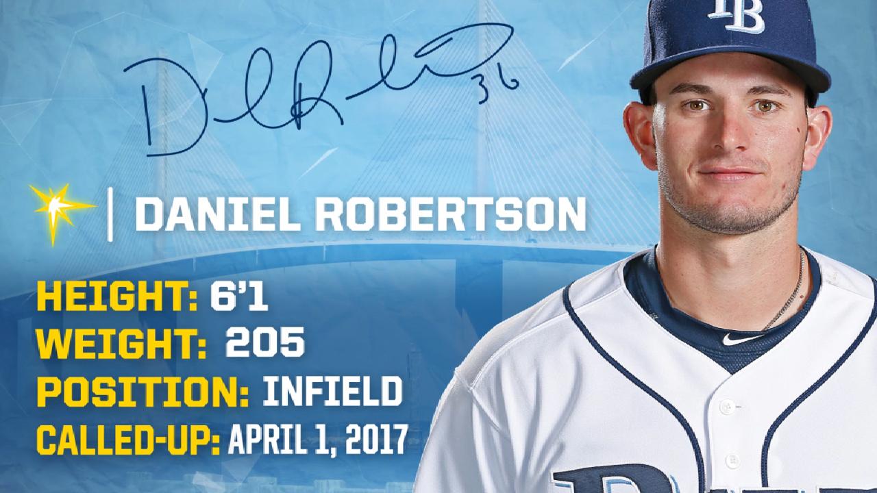 Daniel Robertson called up