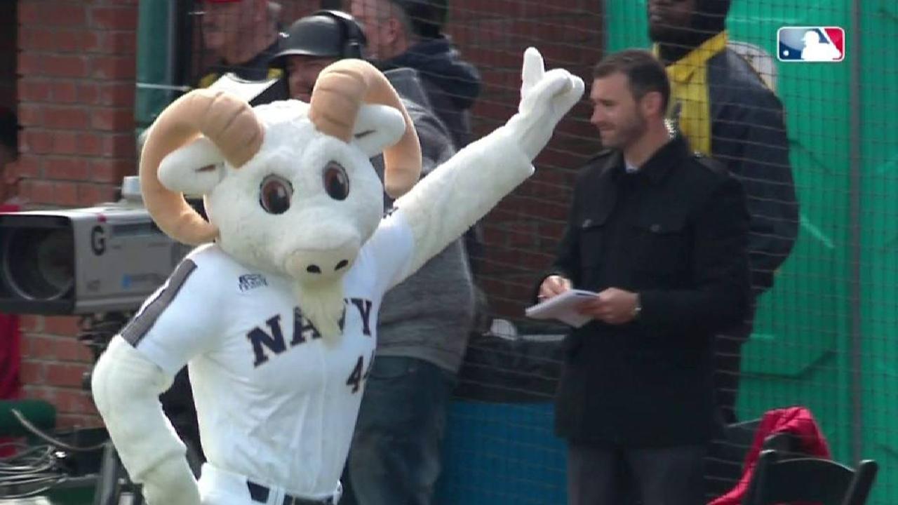 Navy mascot wins President race