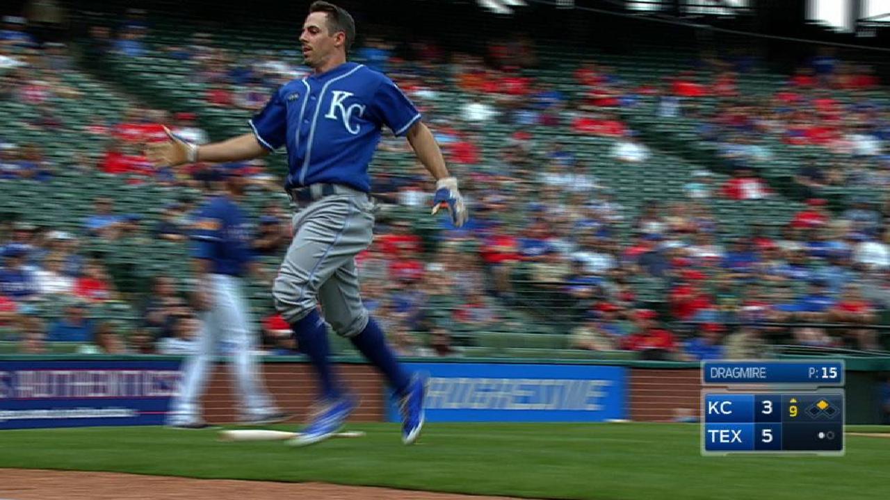 Pena's two-run double