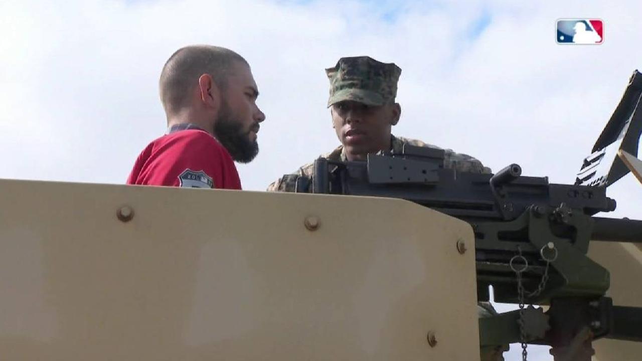Day at Naval Academy 'powerful' for Nats, Sox