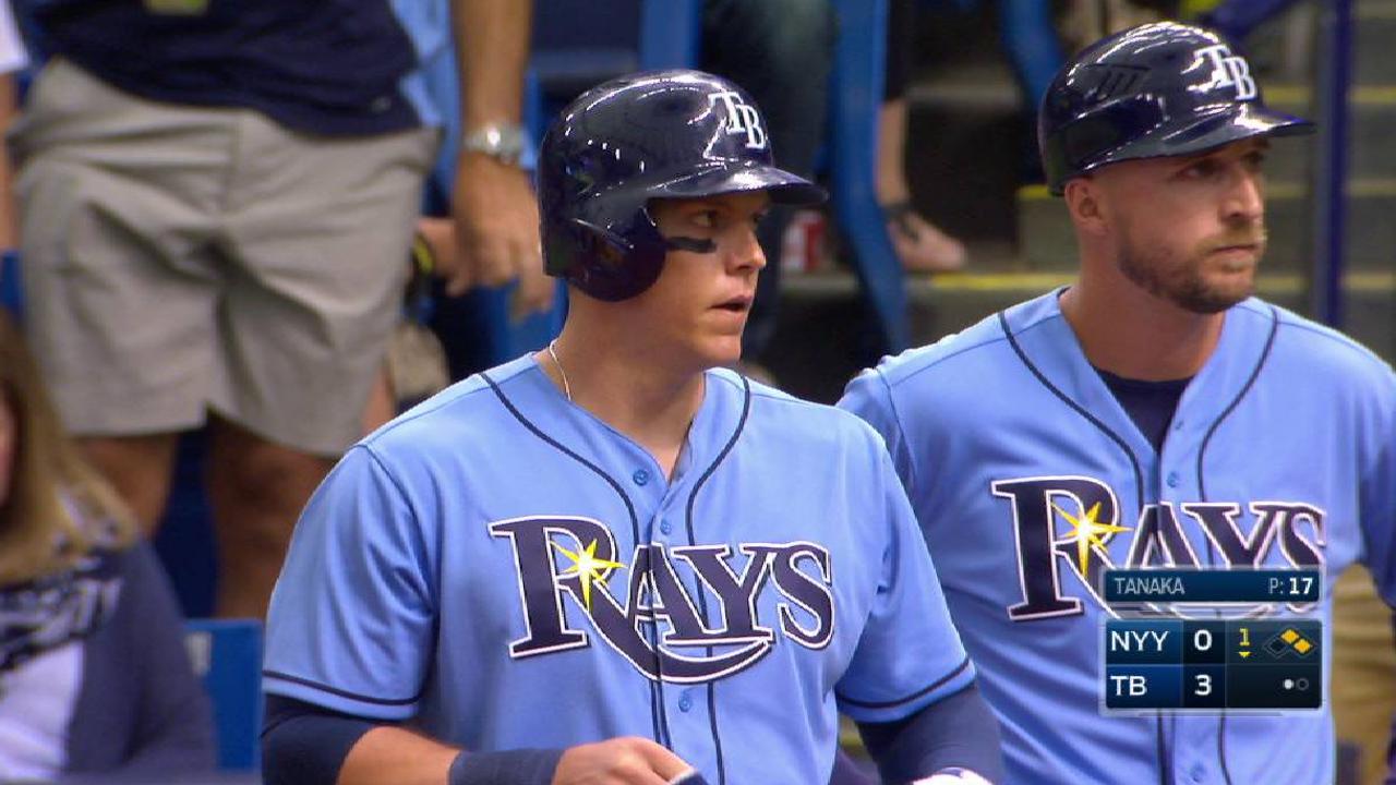 Rays flash small-ball skills in first frame of '17