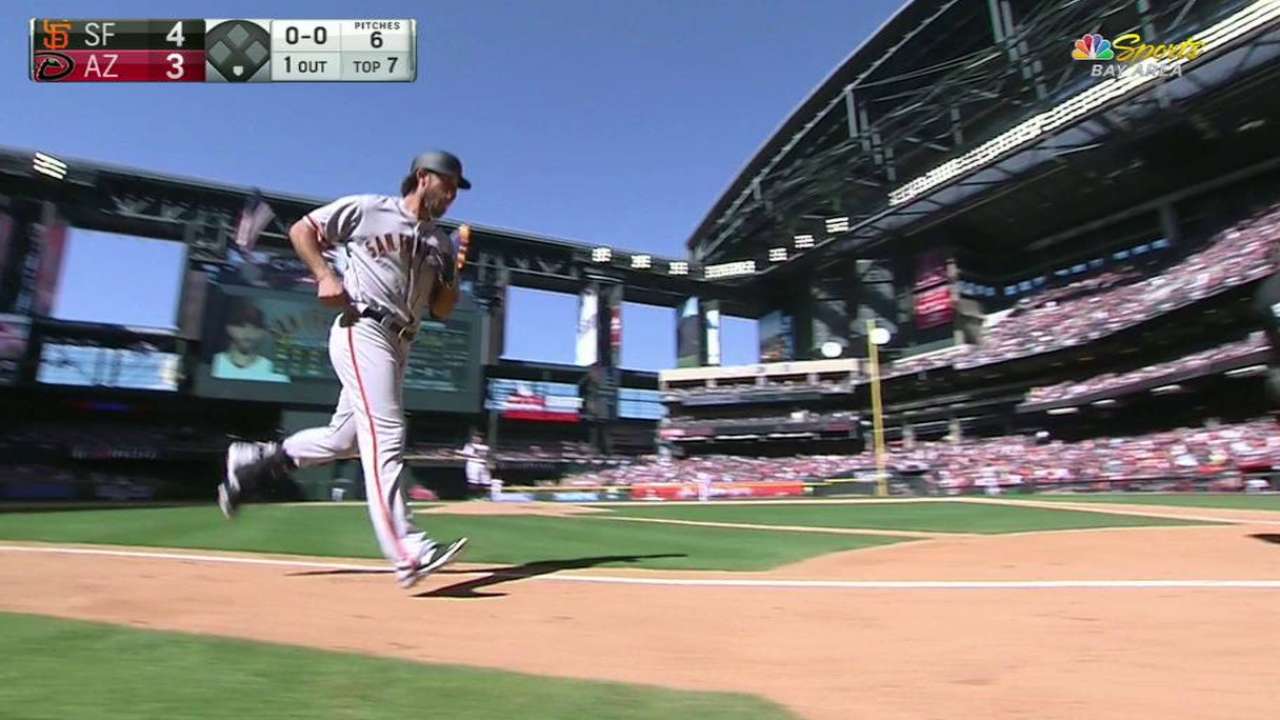 Bumgarner's second homer