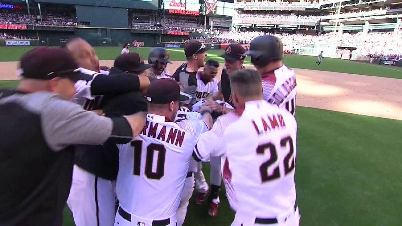 Los D-backs se rebelan en la 9na y dejan tendidos a los Gigantes
