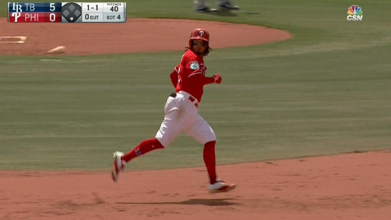 Hernandez has found a home in leadoff spot