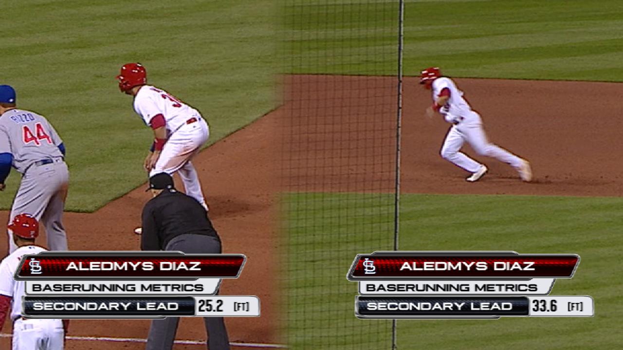 Statcast: Diaz's baserunning