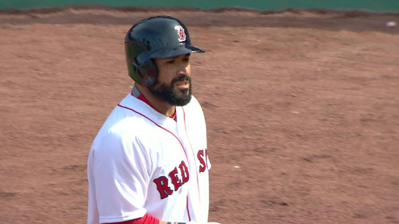 Leon's bunt single against shift