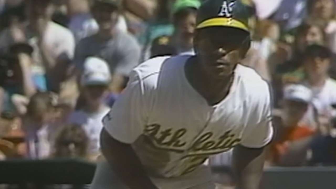 'A great honor': A's dedicate field for Rickey