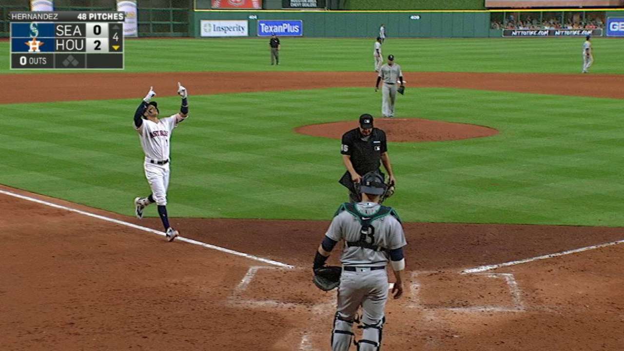 Keuchel salió inspirado y Astros pintaron de blanco a Marineros